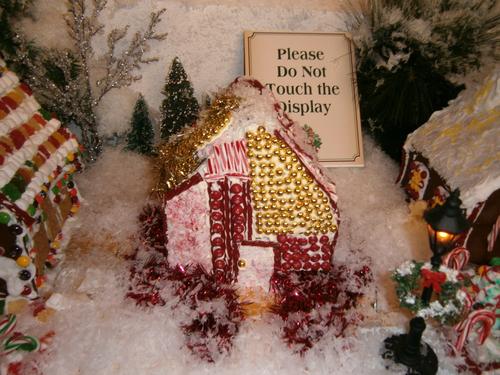 Employee made gingerbread houses #5