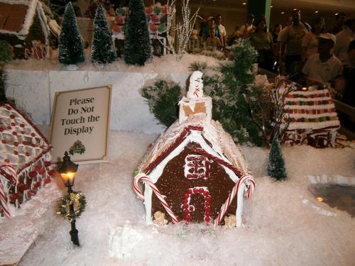 Employee made gingerbread houses #15