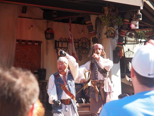 Jack Sparrow and pirate