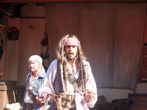 Jack Sparrow and pirate #2