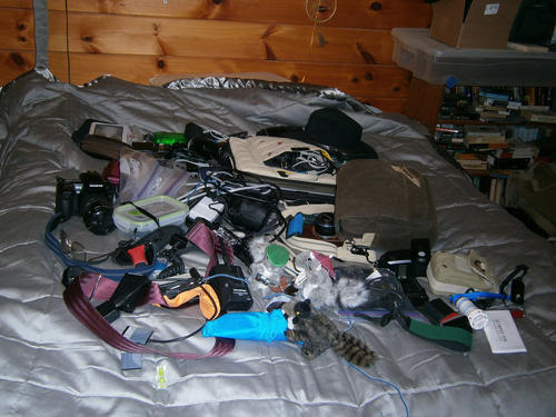 I take way too much camera gear on these trips