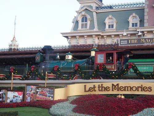 Train at the station