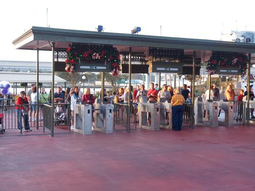 Waiting for the gates to open