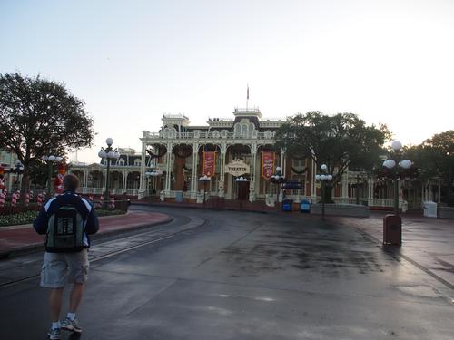 Before the gates open