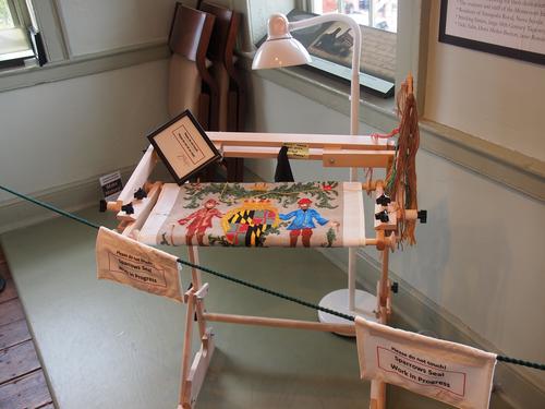 Tapestry in progress