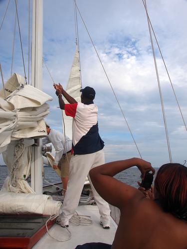 Raising the sails #3