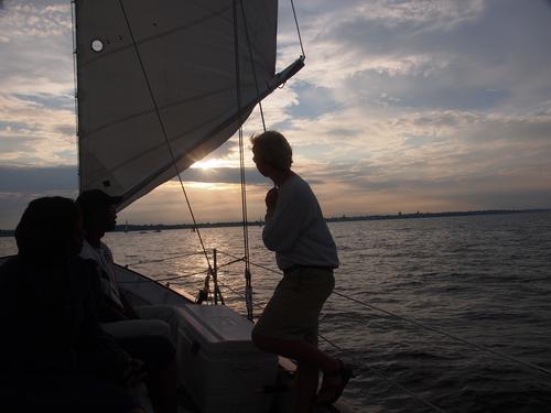 Clouds and silhouette #2