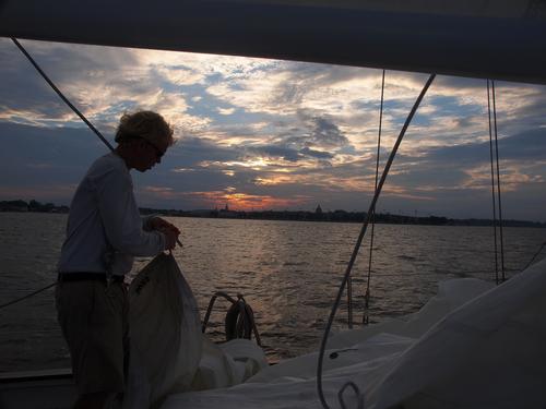 Sunset silhouette #4