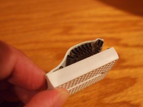 Inside of a breadboard