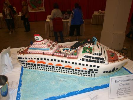 Cruiseship gingerbread