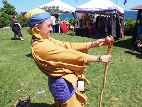 A gypsy and her potato