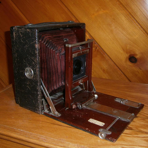 Kodak Pony 5x7 body with Olympus E-P2 inside #2