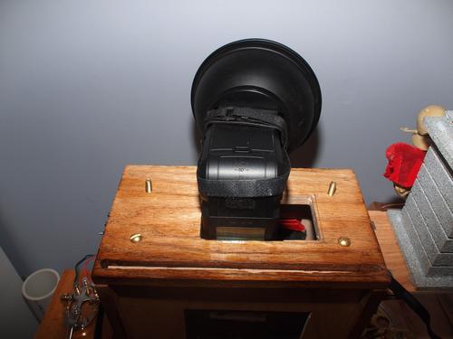 Flash mounted directly