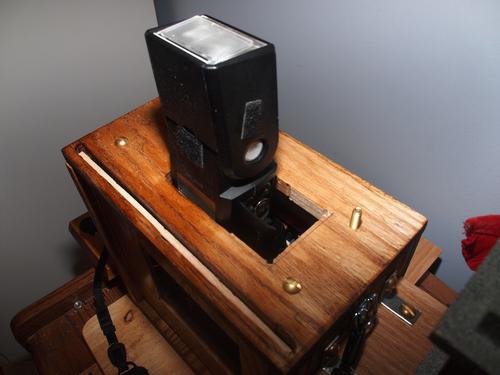 Flash mounted directly #2