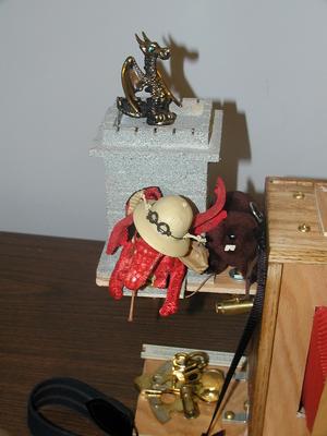 Snap the dragon and Eva the Beava