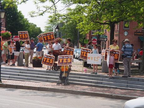 Democracy in action (the ballot measure passed)