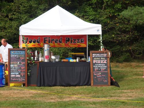 Wood fired pizza