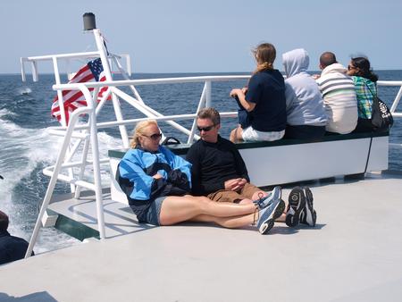 Waiting to get to the whales