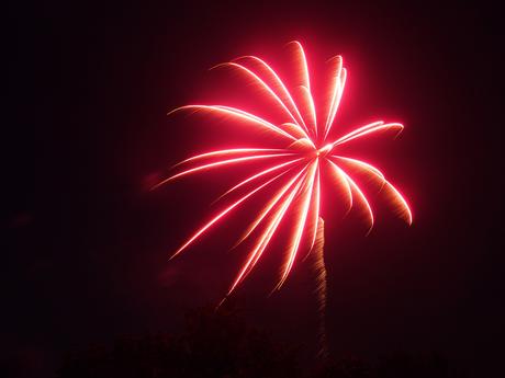 Fireworks at DeKalb, Illinois #3