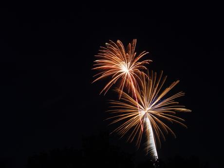 Fireworks at DeKalb, Illinois #11