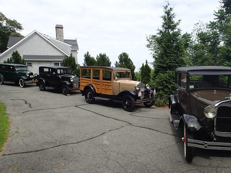 Model A club visits Hammond Castle #4