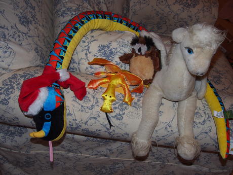 Christmas stuffed animals