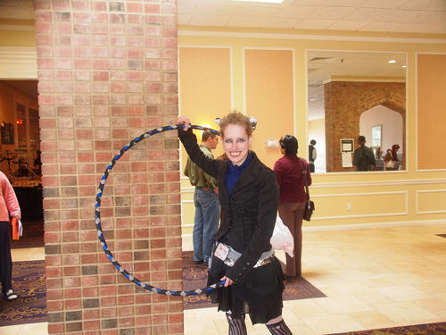 Alison Duda of the Piscis Volans Circus