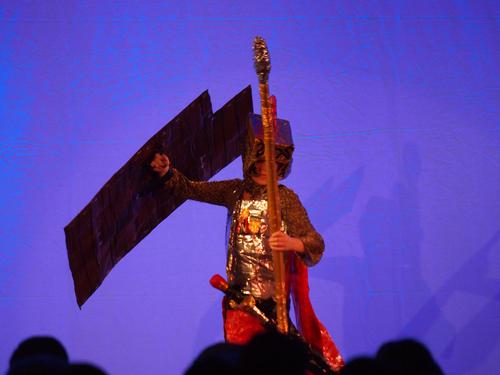 Duct tape Roman Soldier