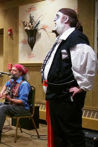 Captain David Fork Tongue and Minstrel Michael #2