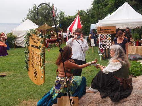 Belly dance photo op