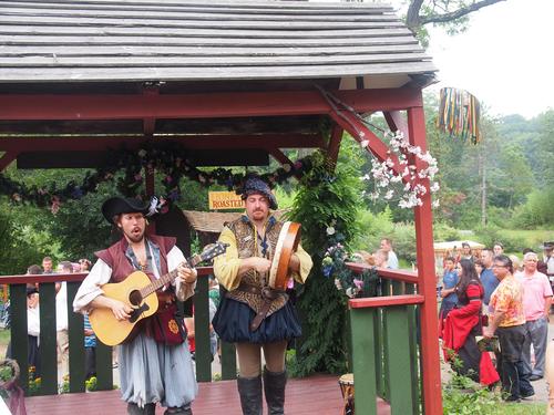 Henry Martin and friend