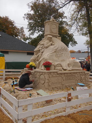 Sand sculpture