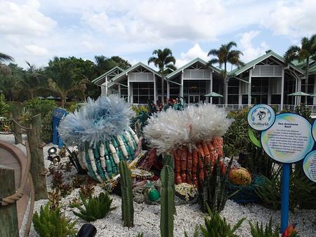 Sea amemone sculpture