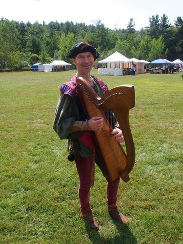Guy Todd, the harpist