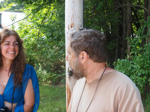 Angela Cook and Rufus