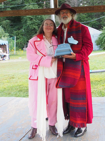 Dr. Who, Romana, and K-9