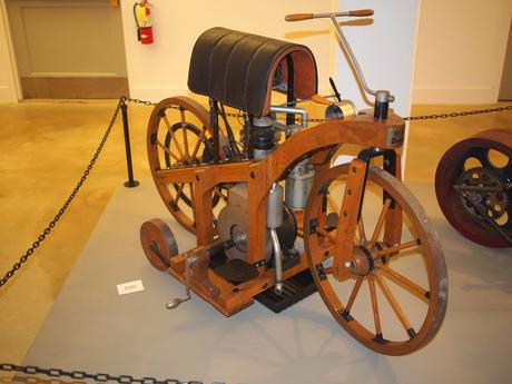 Steampunk motorcycle