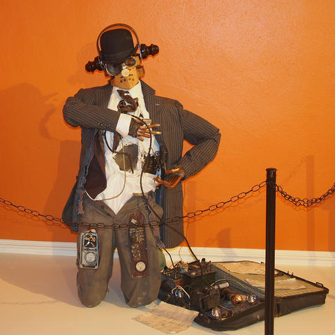 Steampunk man