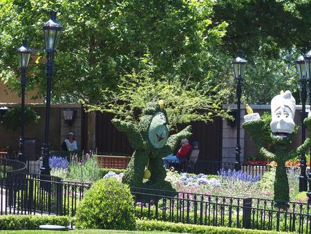 Cogsworth and Lumiere
