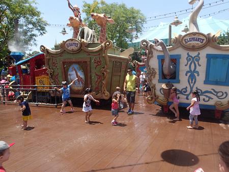 Storybook Circus splash area #2