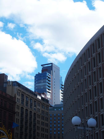 Boston skyline from Government Center