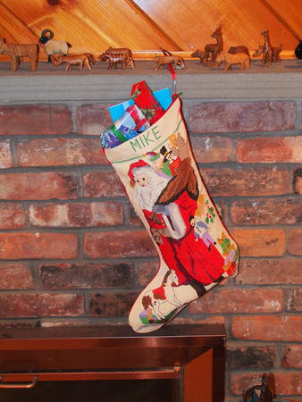 Stocking full of loot