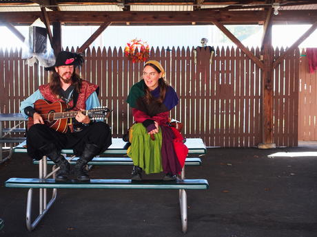 Creepy Bard and Apprentice