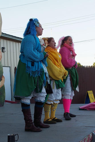 The Limybirds at the finale