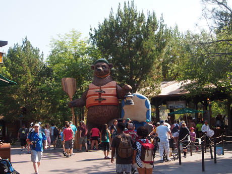 Grizzly Falls mascot