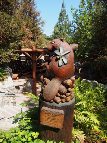 Beaver statue