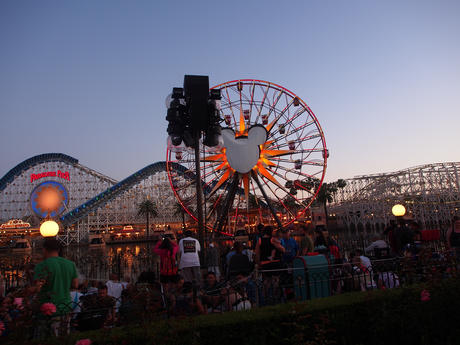 Pacific Wharf at dusk