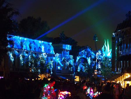 Illuminated buildings