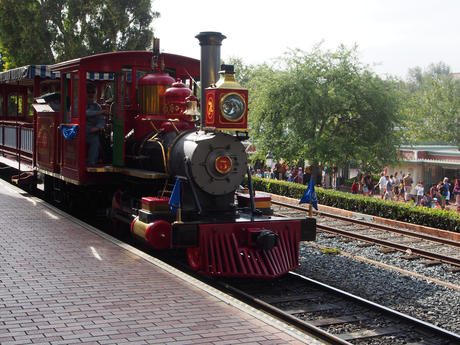 Disneyland train