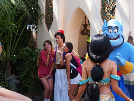 Aladan with some admirers